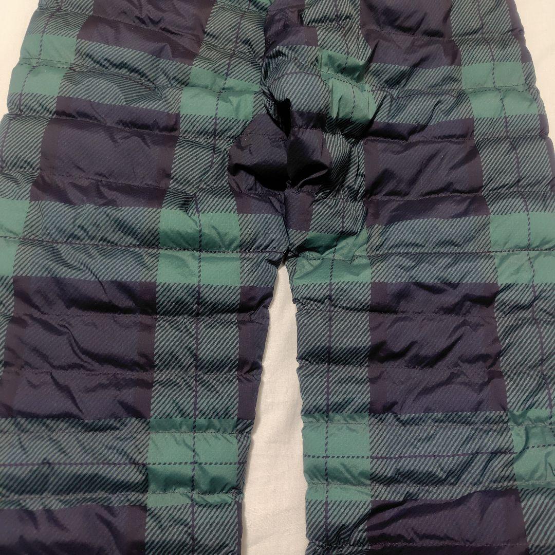 パーリーゲイツ★ ストレッチタフタ ブラックウォッチプリント中綿パンツ