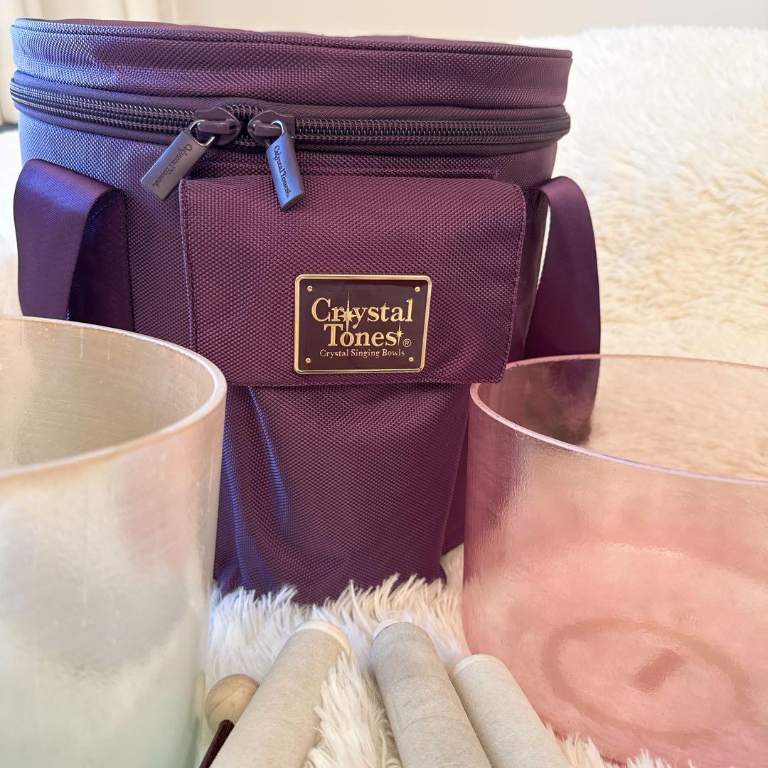 クリスタルボウル　Crystal tones セット