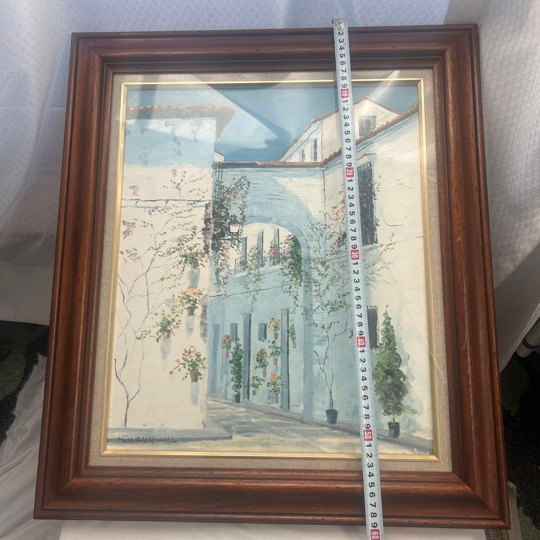 森下一夫　油絵　コルドバ　油彩　F8