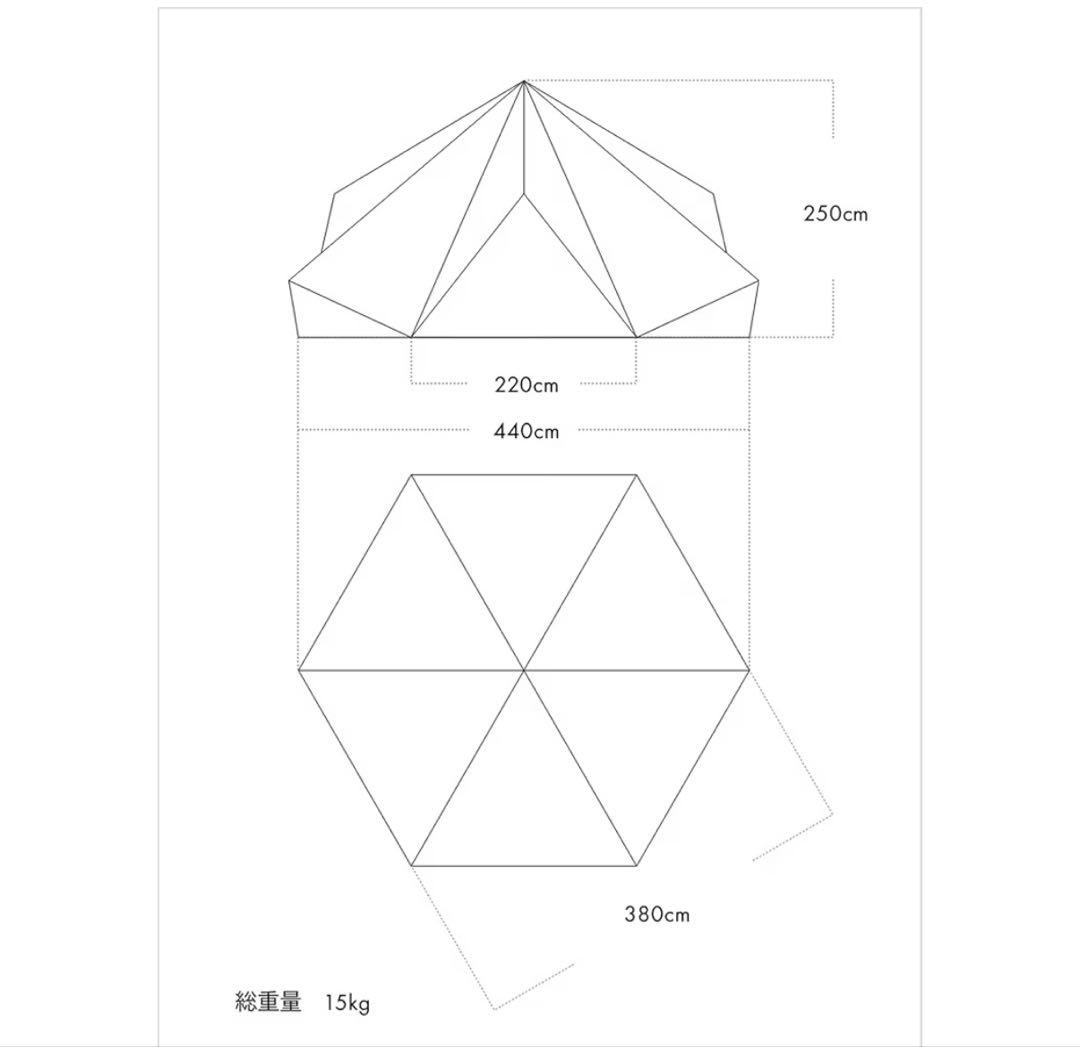 テント・タープ ZANE ARTS ZEKU M