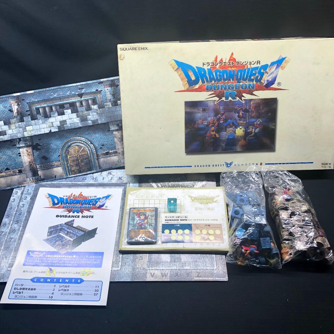 スクエアエニックス ドラゴンクエスト ダンジョンR ボードゲーム 中古 ▽Oa4