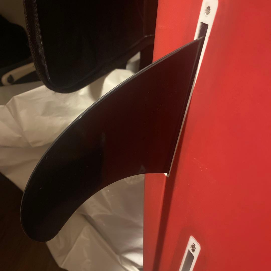 ESSENCEフィッシュ サーフボード ショート5'10 赤