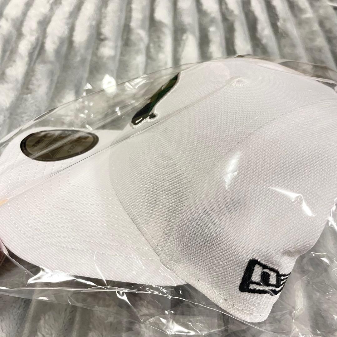 【新品未使用】NewEra WAAC コラボ　ホワイト キャップ マーカー付