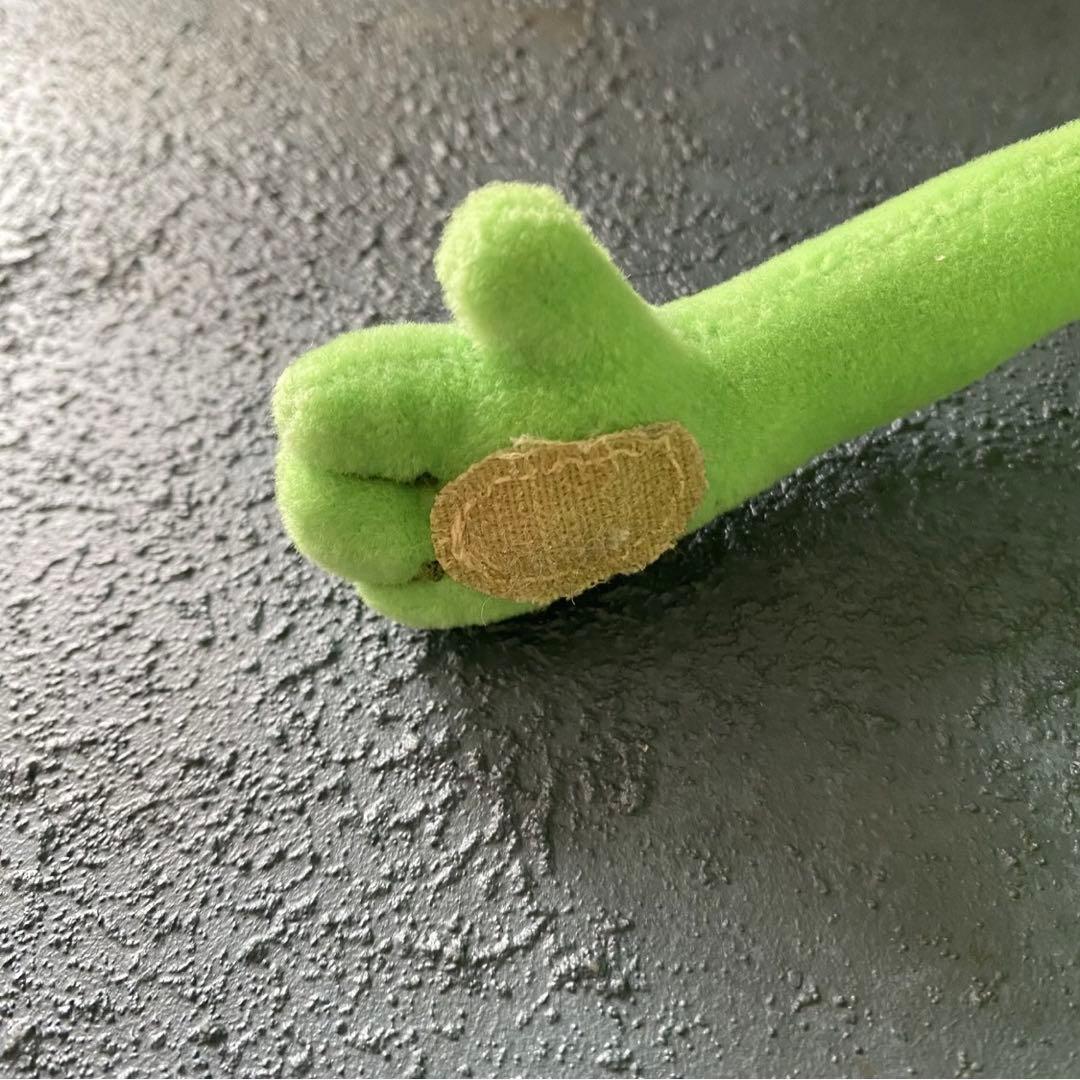 新品 Real Mad Hectic ヘクティク グリーンパンサー ぬいぐるみ