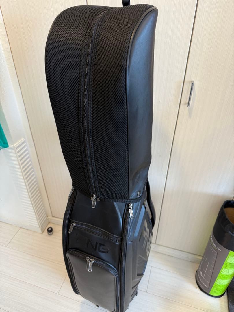 【カズ】PING ブラック ゴルフバッグ CB-U2501