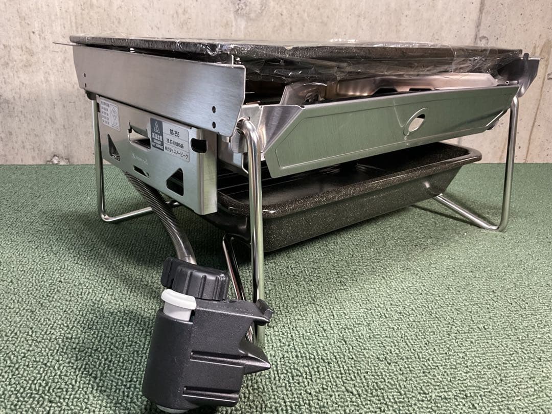 美品 雪峰苑 ＆ 雪峰苑専用 鉄板 グリル スノーピーク  peak