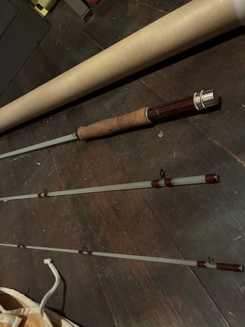 M**様 フライロッド　グラス　7ft #3 3pc