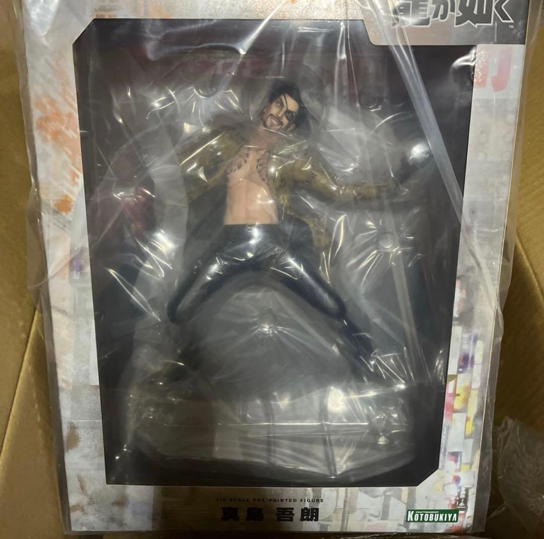 龍が如く　コトブキヤ　真島吾朗　フィギュア