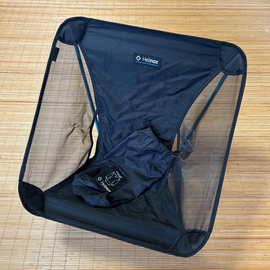 Helinox アウトドアチェア 黒