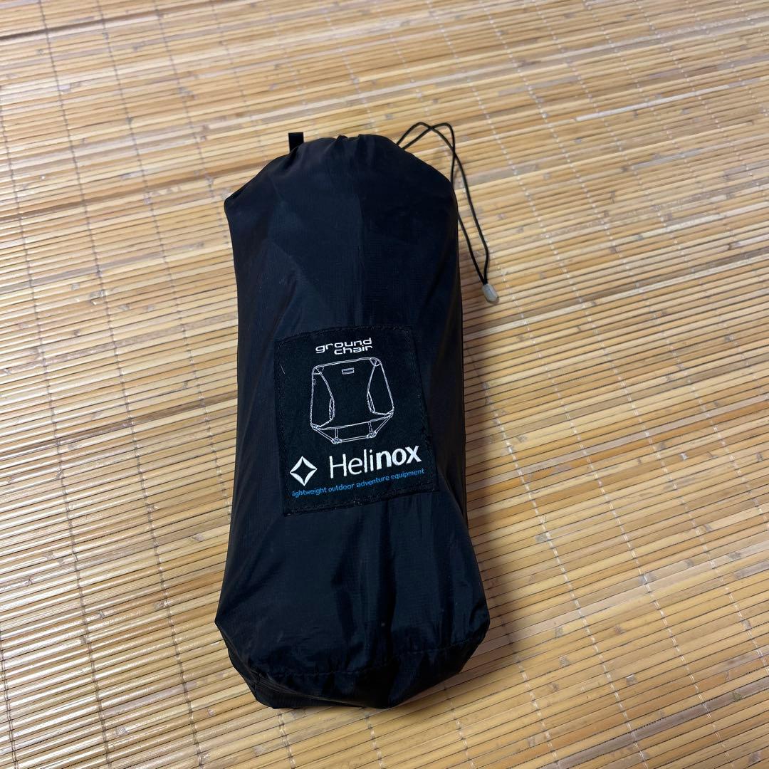 Helinox アウトドアチェア 黒