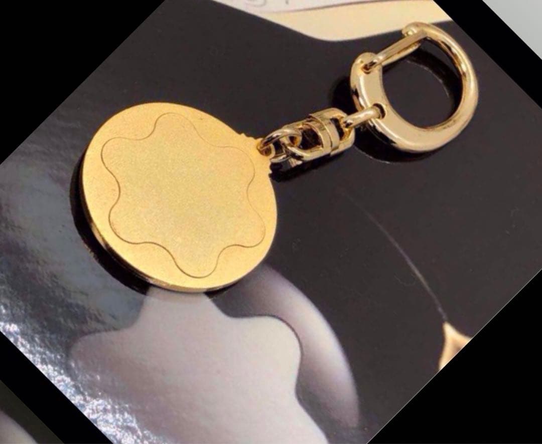 モンブラン⭐️非常にレアなヴィンテージ・ゴールドメダル⭐️スターマーク　キーホルダー