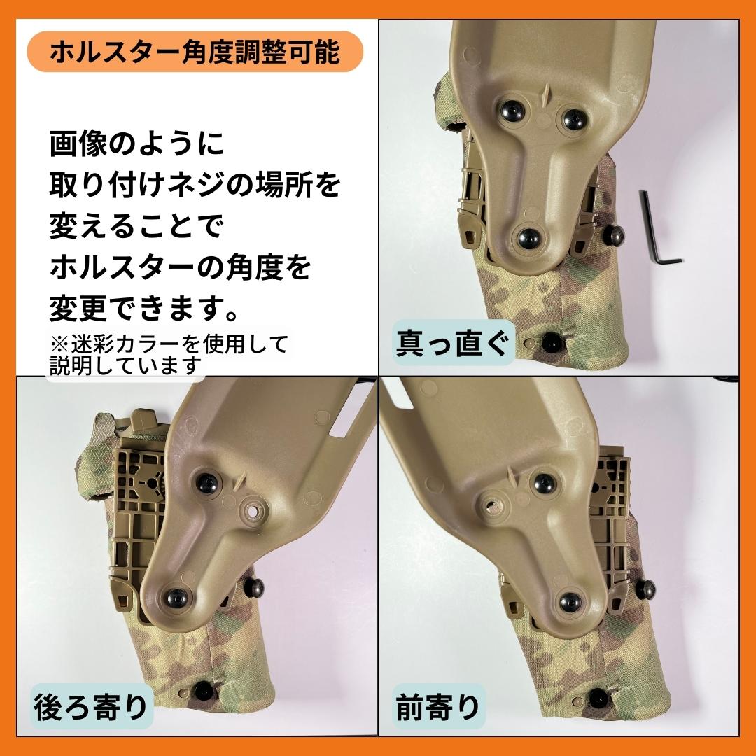 ◇SAFARILANDタイプ ホルスターキット グロック対応右利き用 タンカラー