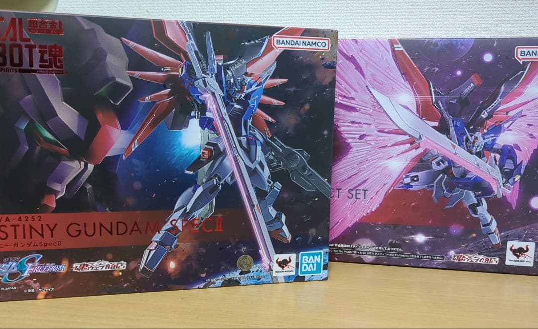 メタルロボット魂　デスティニーガンダムSPEC II 光の翼エフェクトセット