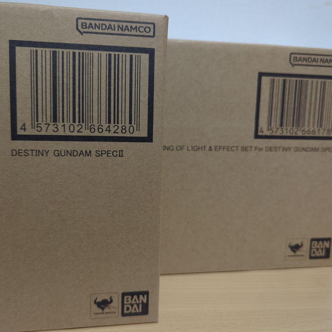 メタルロボット魂　デスティニーガンダムSPEC II 光の翼エフェクトセット