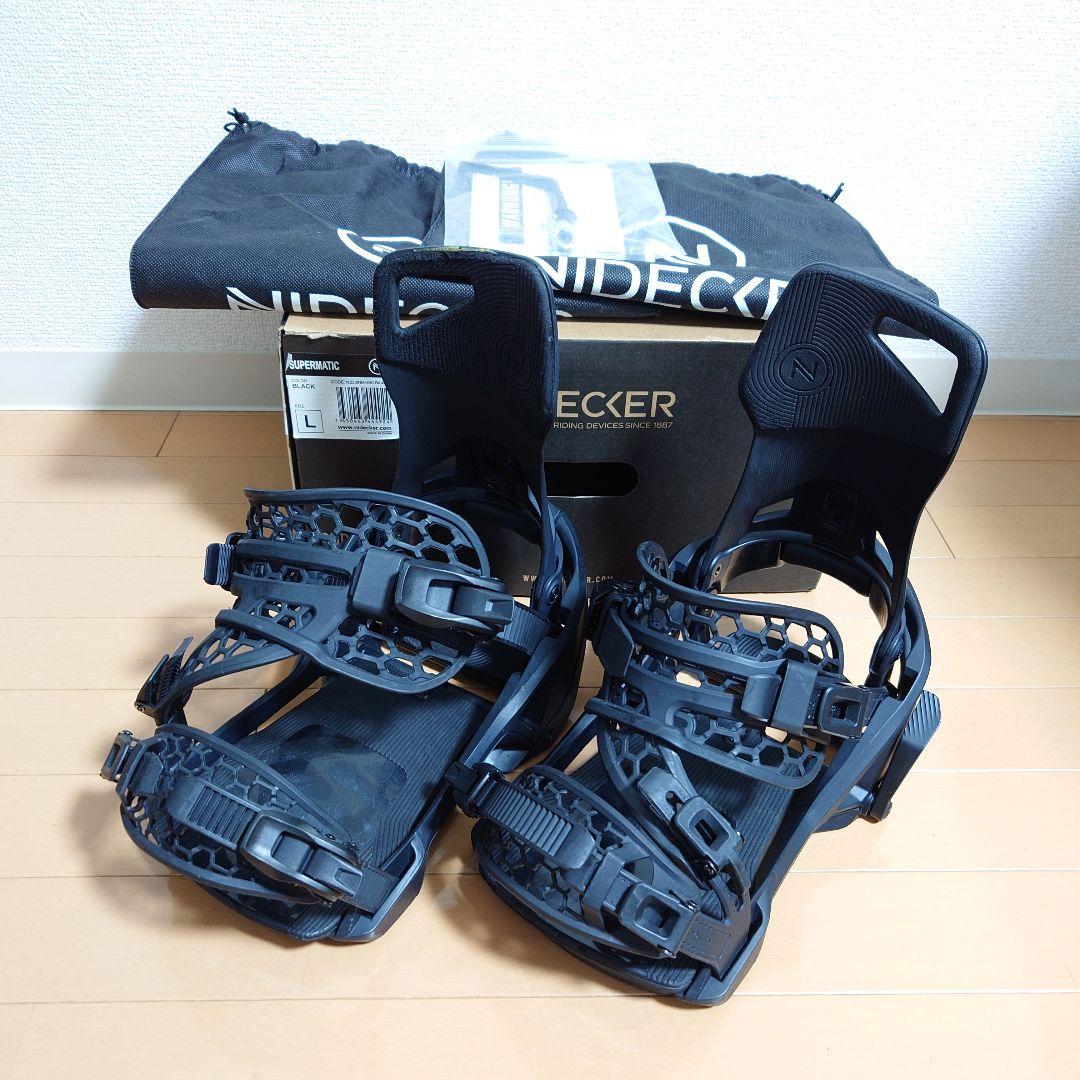 NIDECKER Supermatic 黒 Lサイズ スーパーマティック 補修有