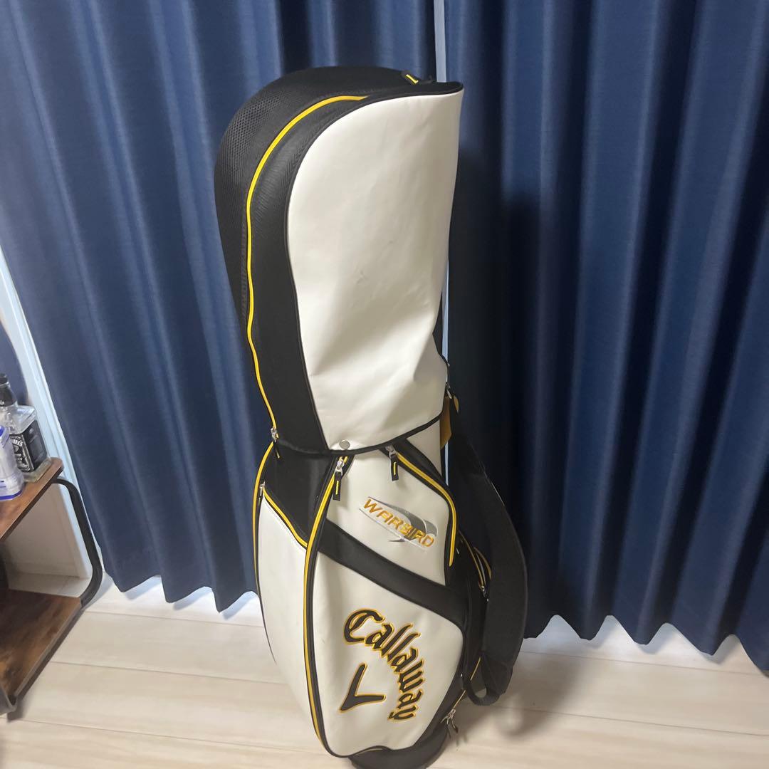 Callaway VFT キャディバッグ ホワイト/イエロー