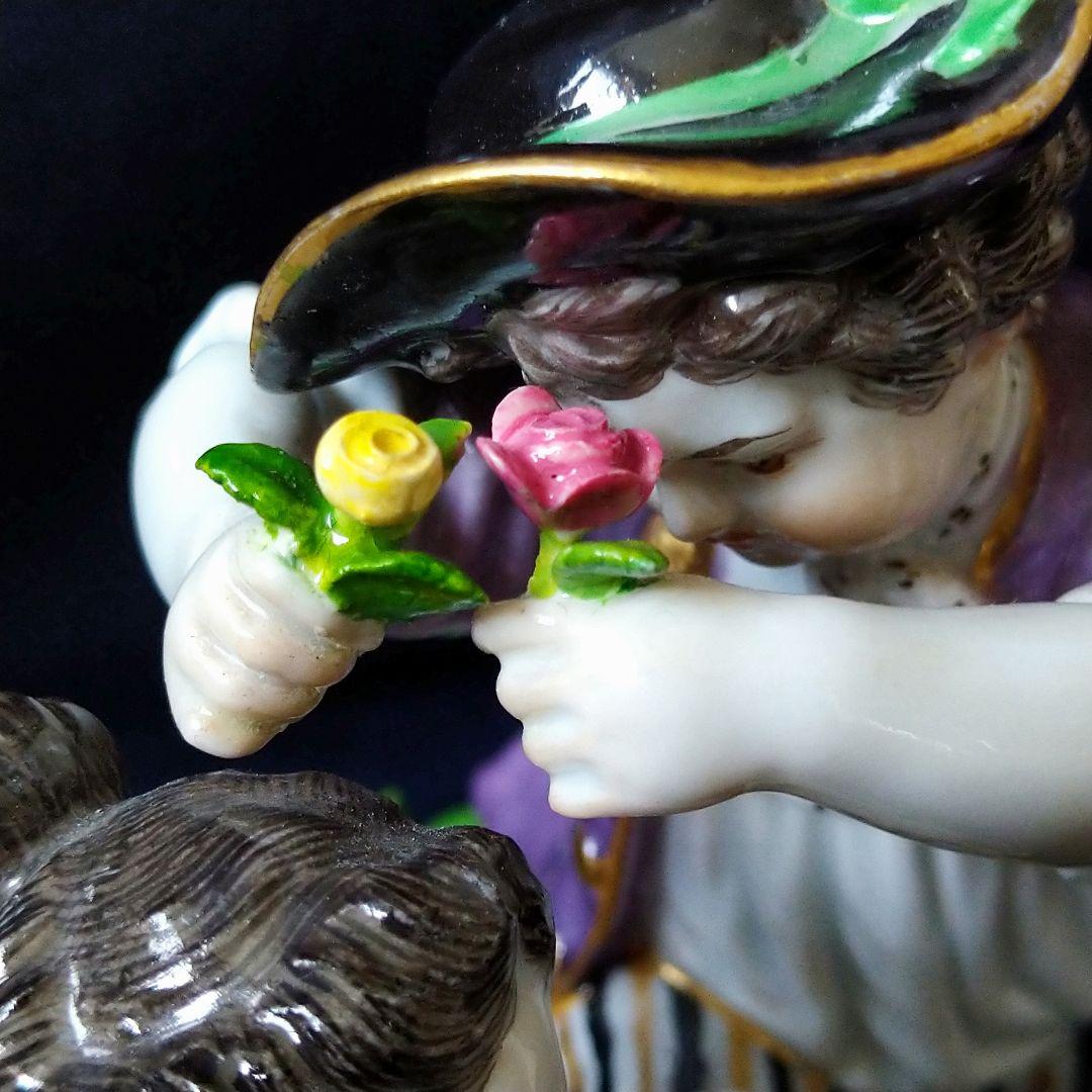 ✤1924年以前マイセン(Meissen)フィギュリン『春の寓意』✤