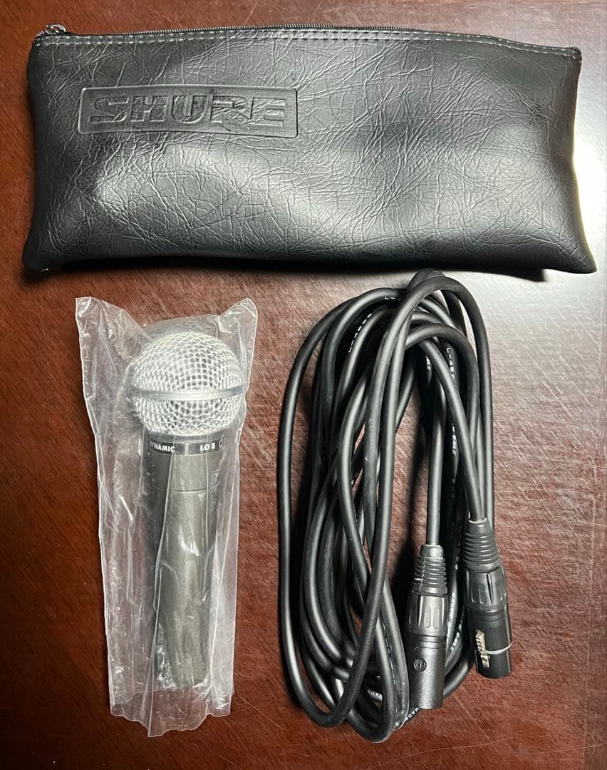 【美品】shure SM58 マイク シュアー ゴッパー