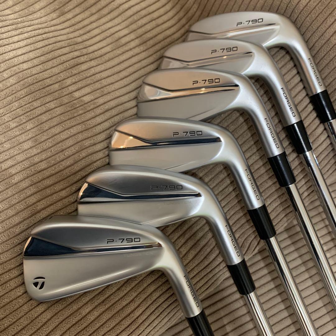 極美品　テーラーメイド　P790 アイアン　5-PW 6本セット　2021モデル