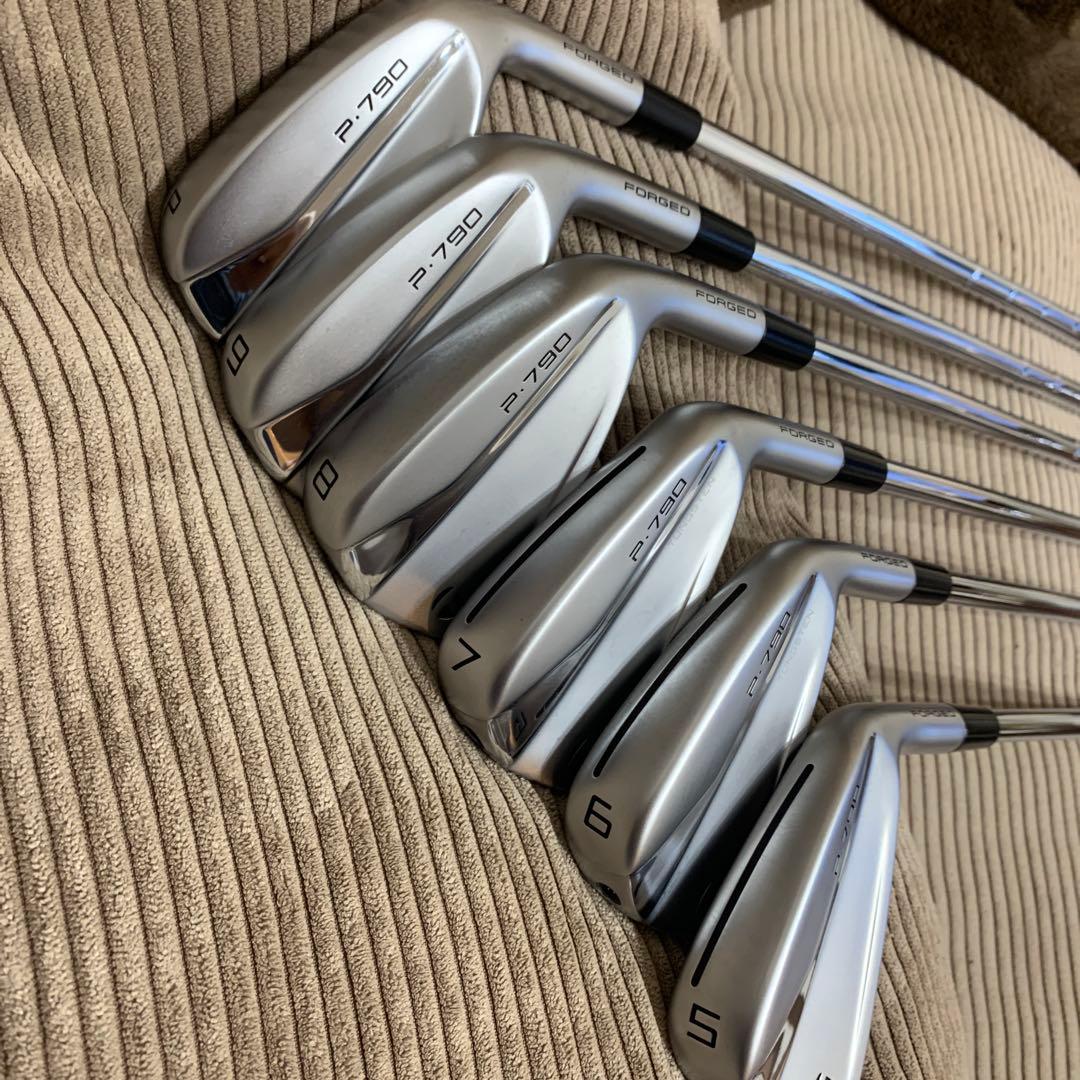 極美品　テーラーメイド　P790 アイアン　5-PW 6本セット　2021モデル