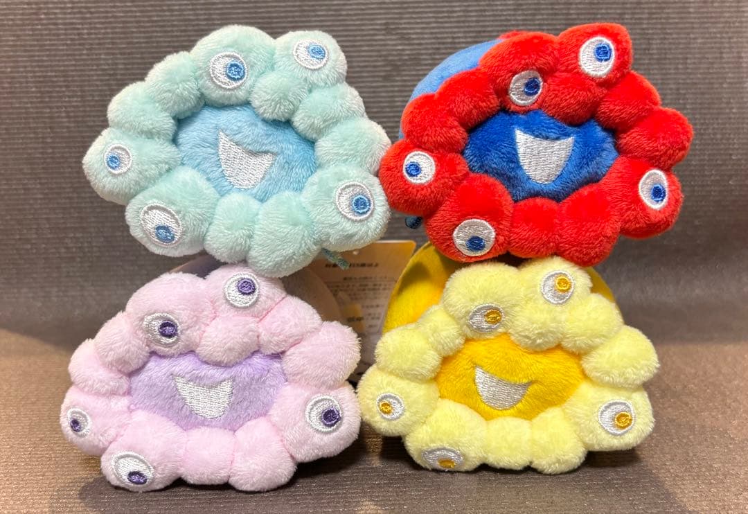 ミャクミャク ロールお手玉 マスコット 4種セット