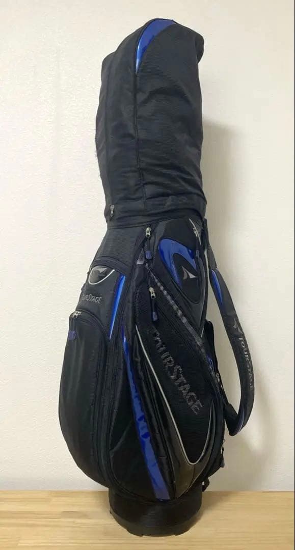 【美品✨】 TOUR STAGE ツアーステージ ゴルフバッグ キャディバッグ