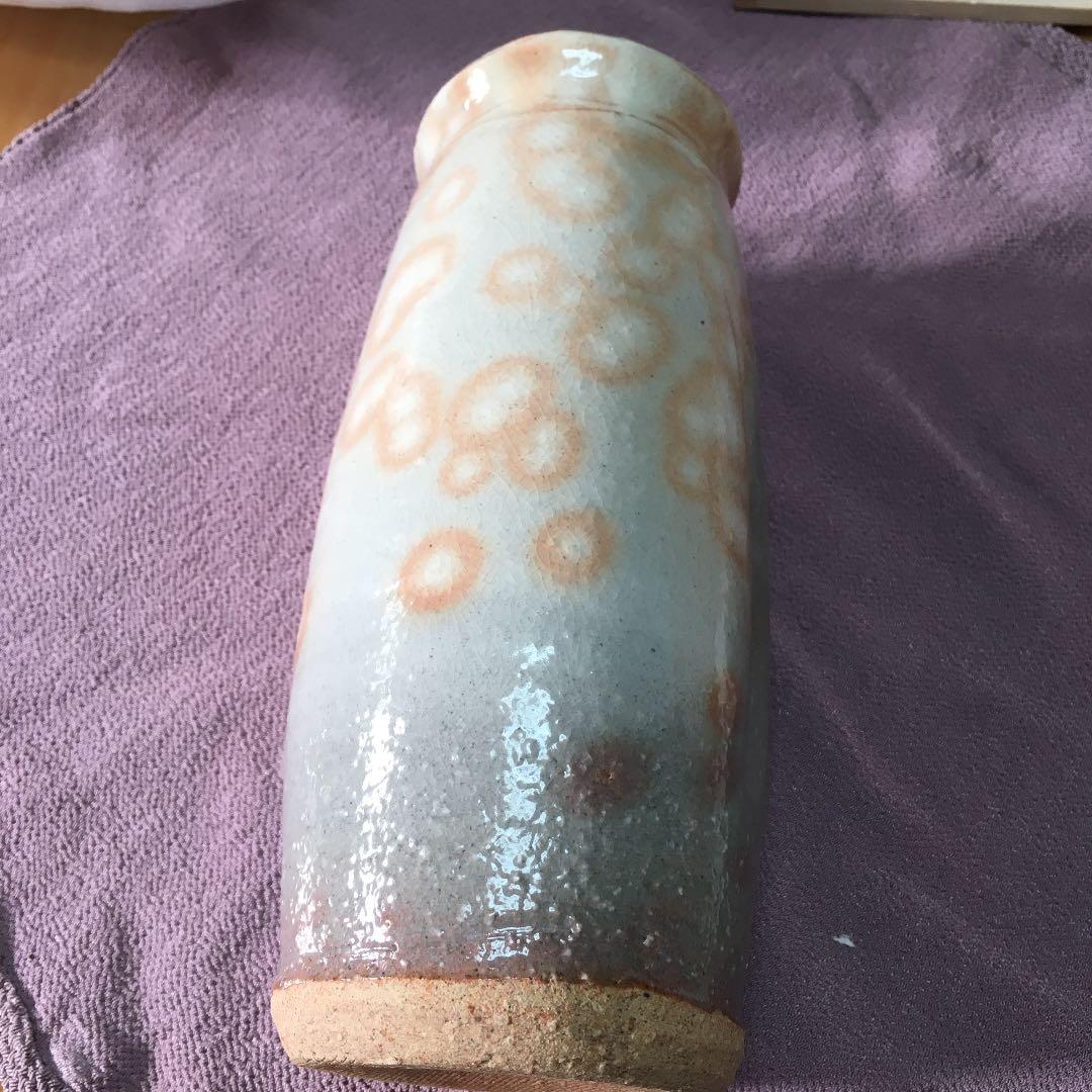 0490　萩 花 大華山 鳥雲 納富鳥雲 フラワーベース