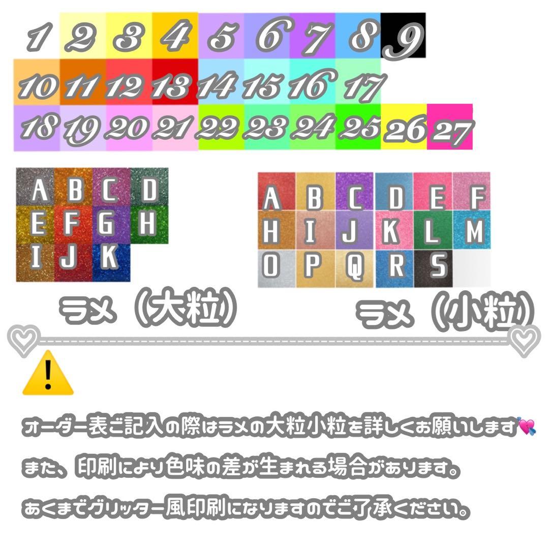 ちびみお 連結文字パネル 連結うちわ文字 ファンサ ネームボード