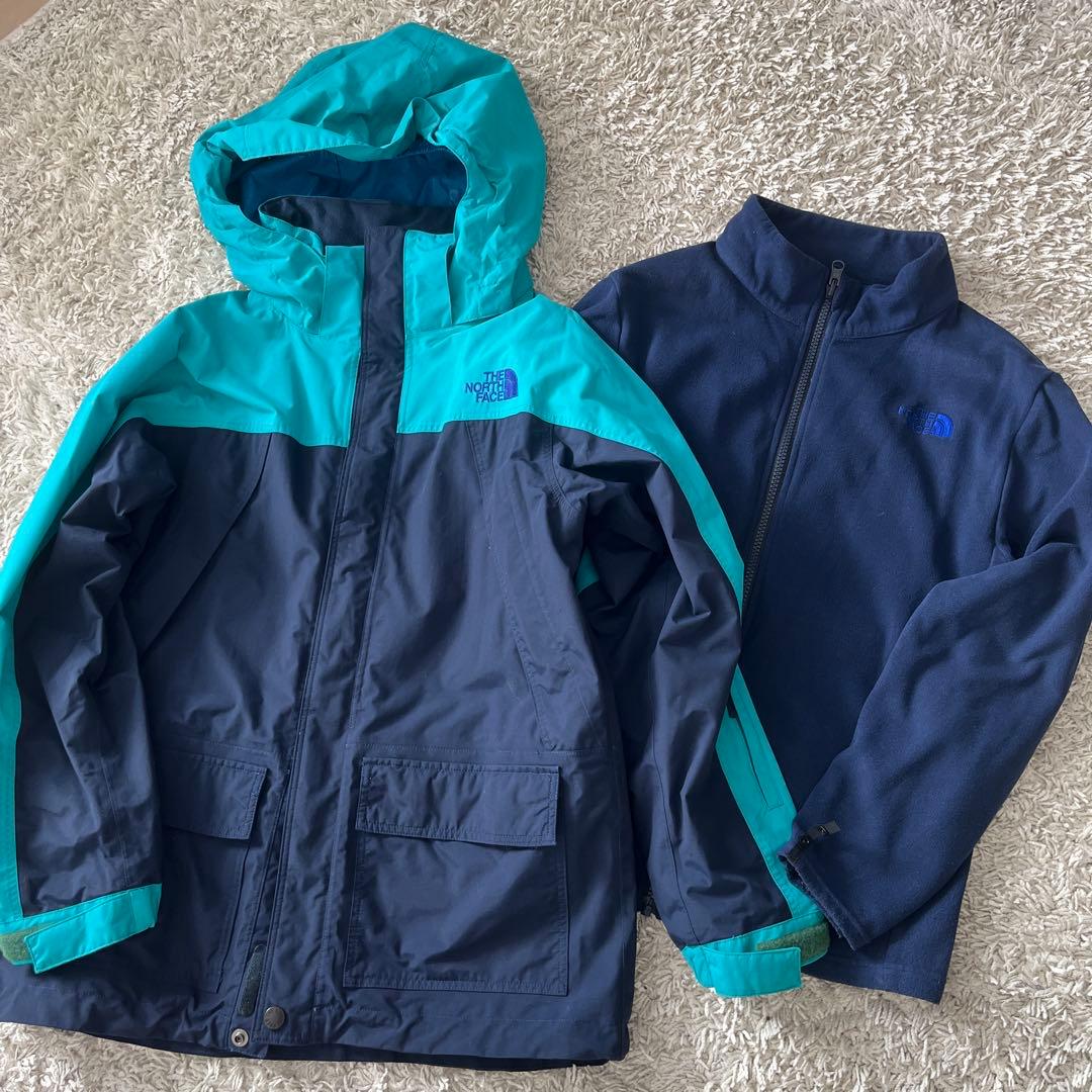 ノースフェイス スキーウェア　フリース　セット150cm