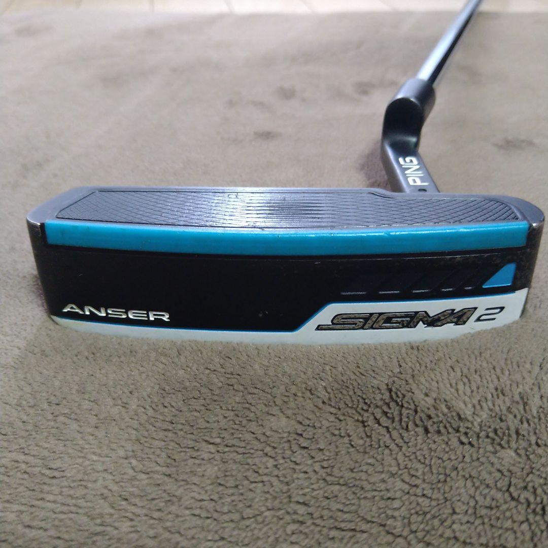 PING SIGMA2 ANSER ステルス パター ヘッドカバー付き