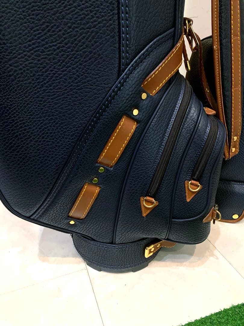 超希少　完売　高級　キャディバッグ　ホンマ　本間　本革　レザー　ラグジュアリー