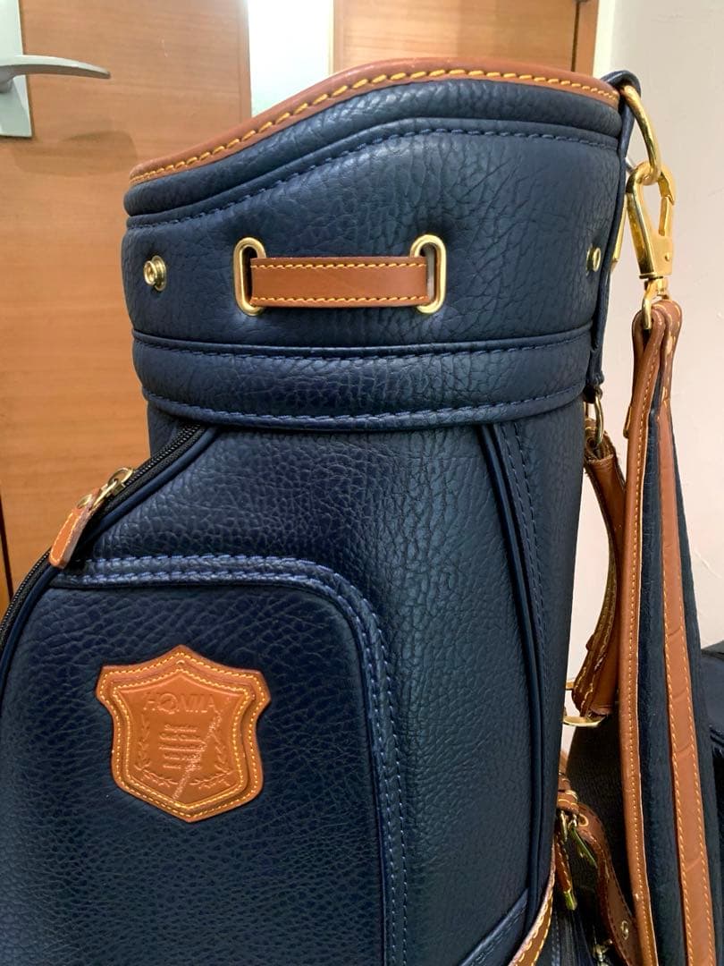 超希少　完売　高級　キャディバッグ　ホンマ　本間　本革　レザー　ラグジュアリー