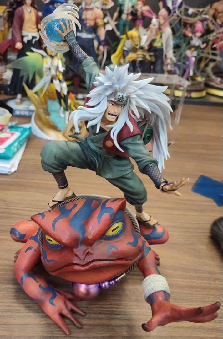 【ナルト】NARUTO 自来也 ガレージキットフィギュア