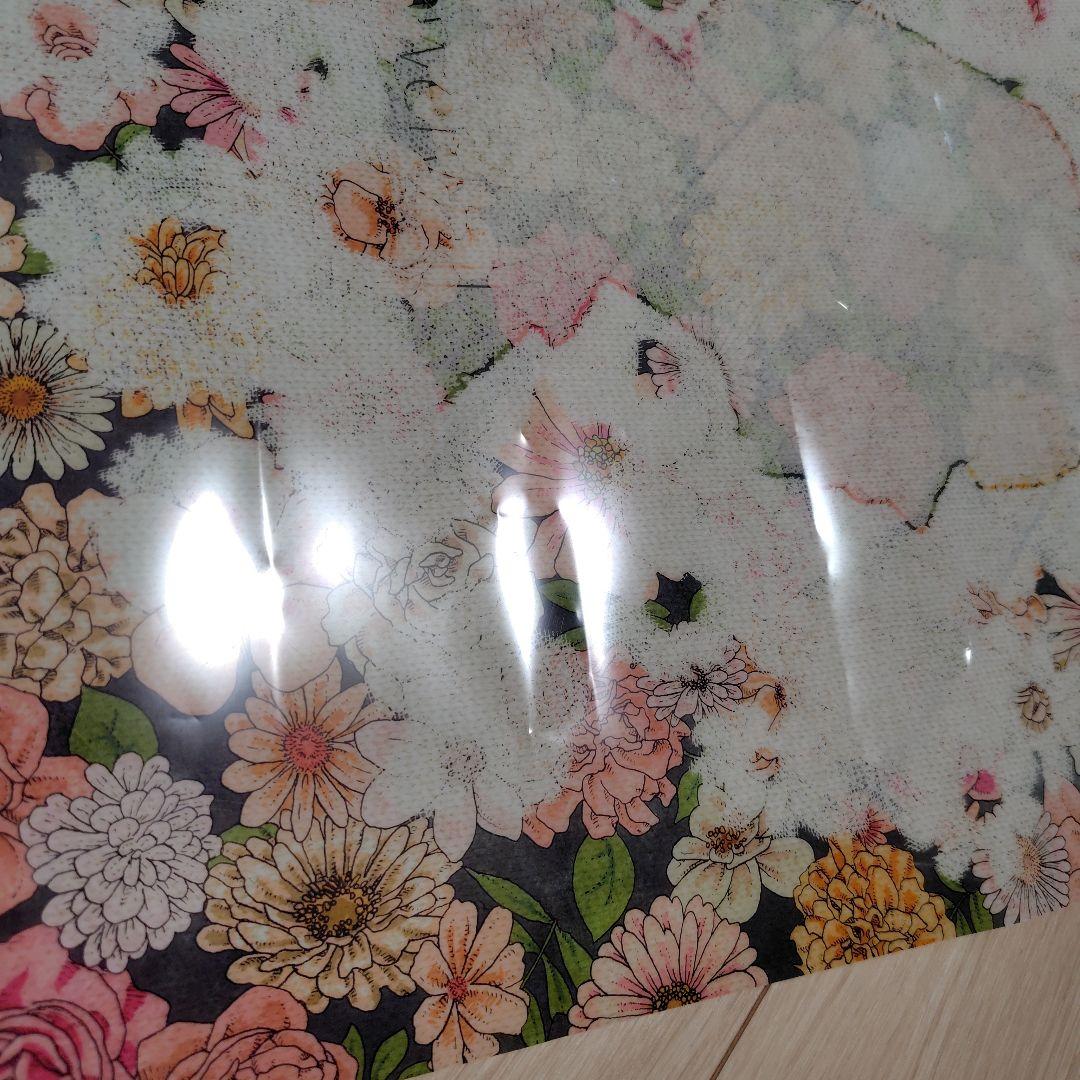 flower wall クリアポスター