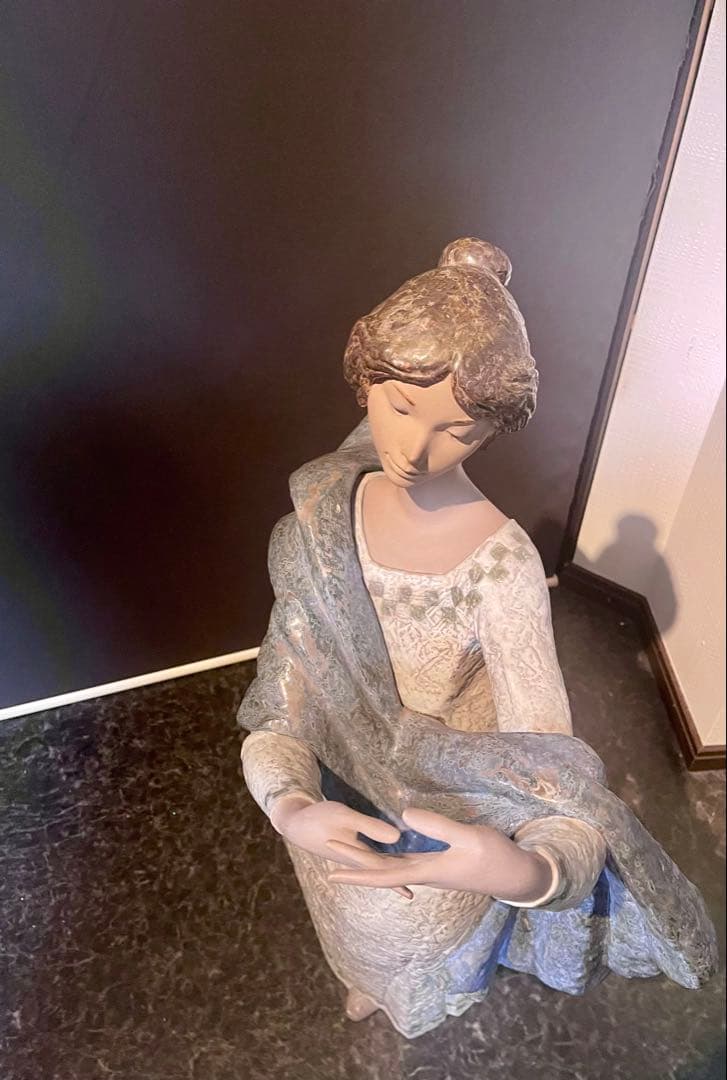 激レア LLADRO Lectra リヤドロ レクトラ 特大 陶器人形90cm