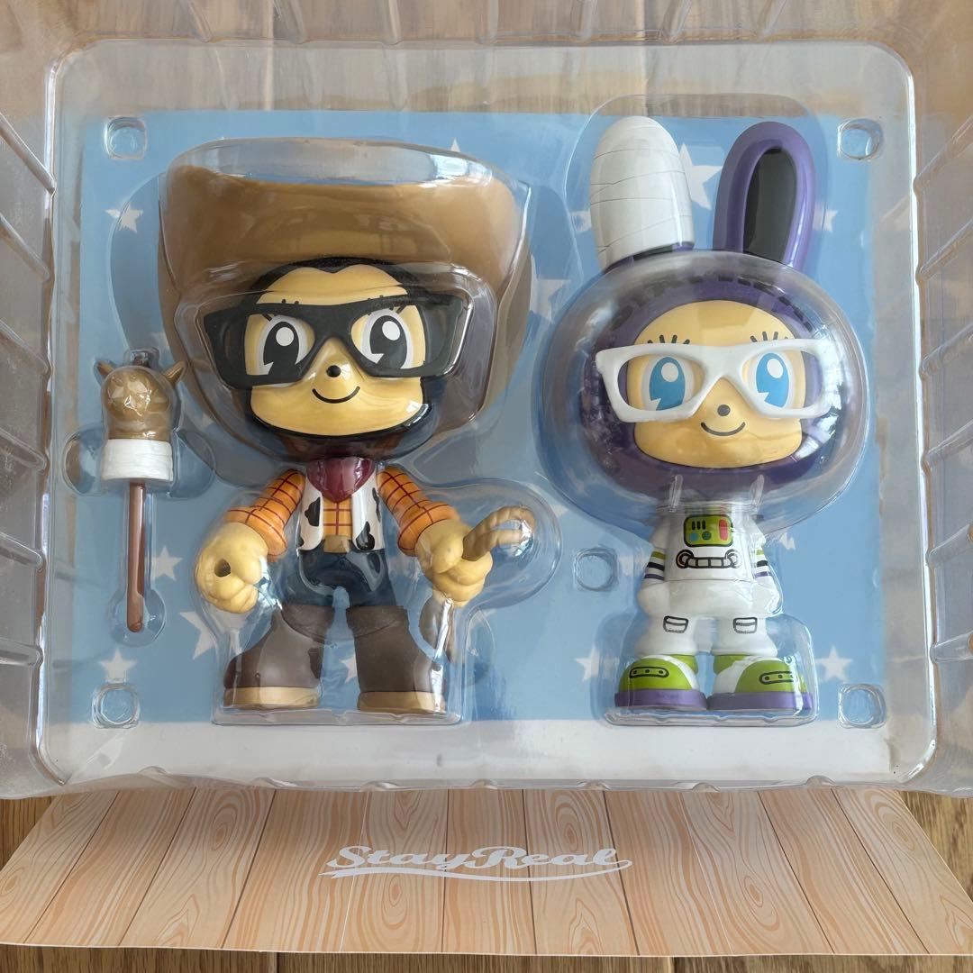 トイストーリー バズ ウッディ パロディフィギュア STAYREAL 開封品