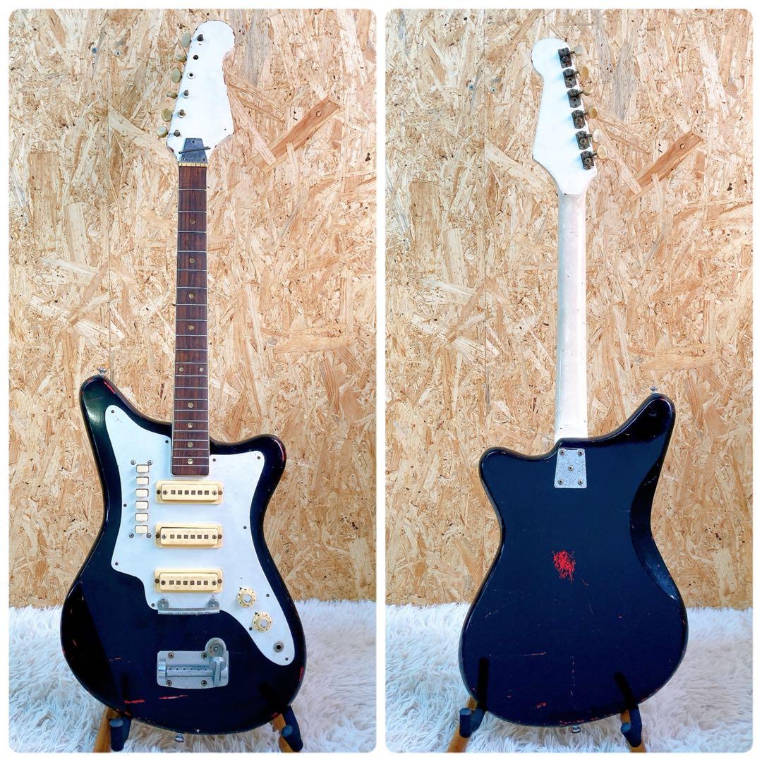 Teisco テスコ　ビザールギター1960年代　スペクトラム風　JAPAN
