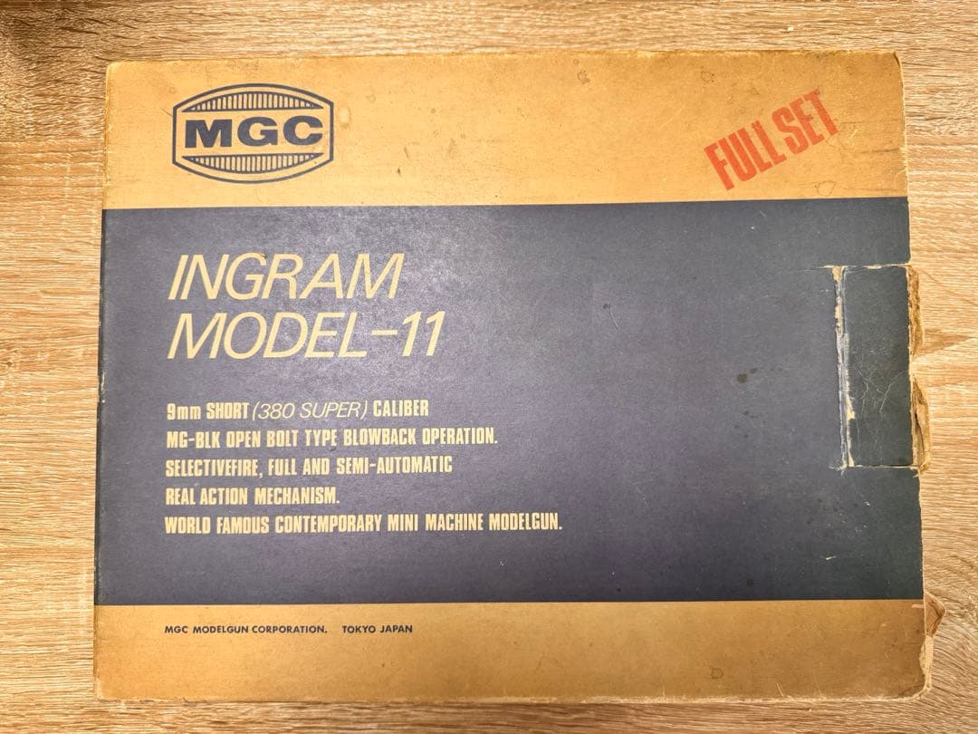 MGC イングラム-11 発火式モデルガン