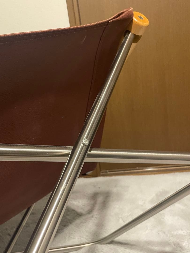 ニーチェアX ナチュラル タグ無し Nychair 折りたたみ椅子 ①