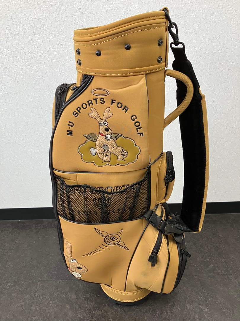 値下げ！MU SPORTS MUスポーツ キャディバッグ ゴルフバッグ