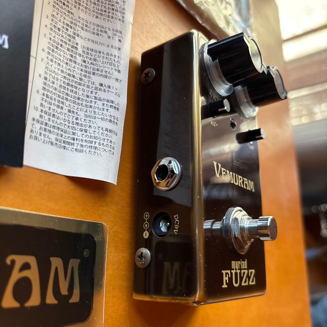 【美品】Vemuram myriad Fuzz ギターエフェクター