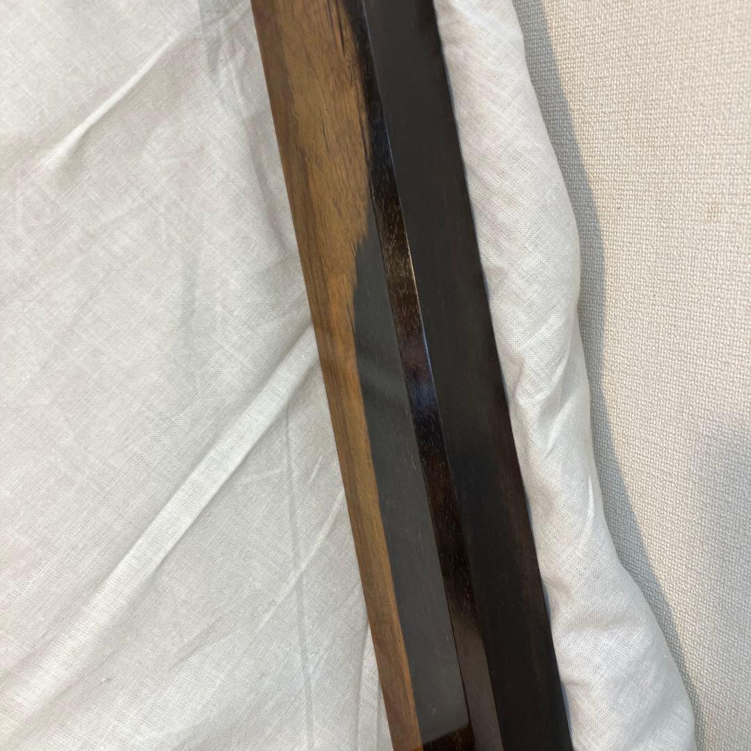 茶道具　炉縁　縞柿蒔絵　萩井好斎作　共箱　50 万(税抜)購入　S38RF