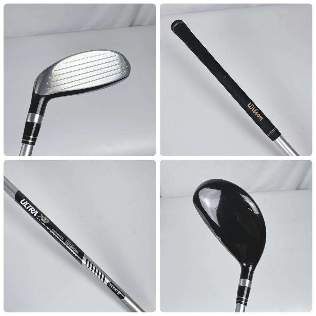 【激安‼️】Wilson ゴルフクラブセット Kasco キャディバッグ付 男右