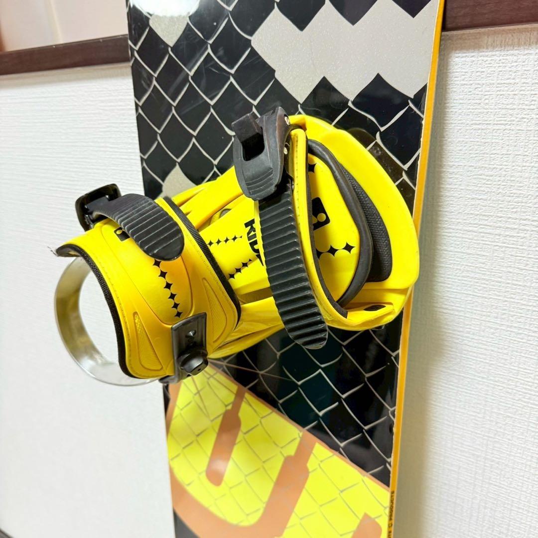 145cm スノーボード＋ビンディングXLセット ULTRALITE