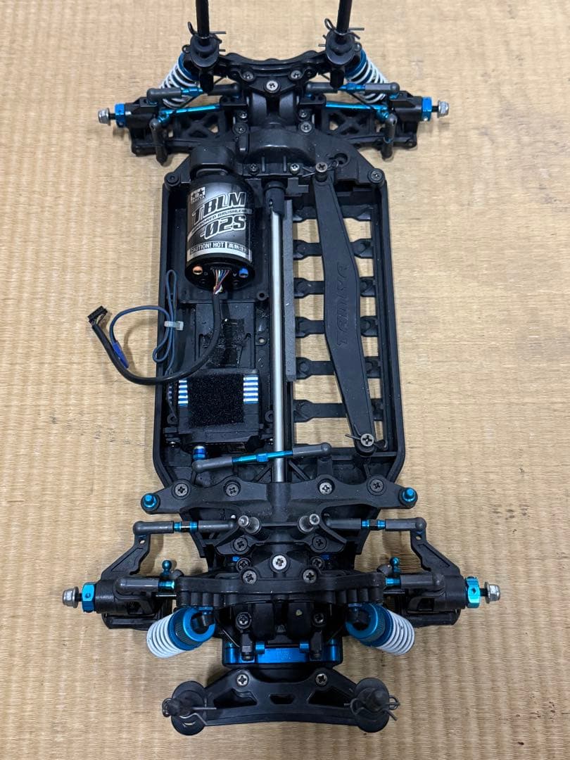 TAMIYA 旧車　シャーシ　当時物　ラジコン　車