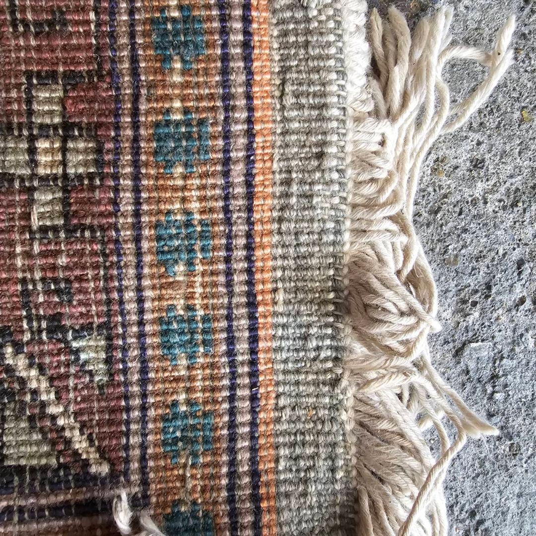 【q108/i9】オールド キリム ？ 敷物 絨毯 トライバルラグ