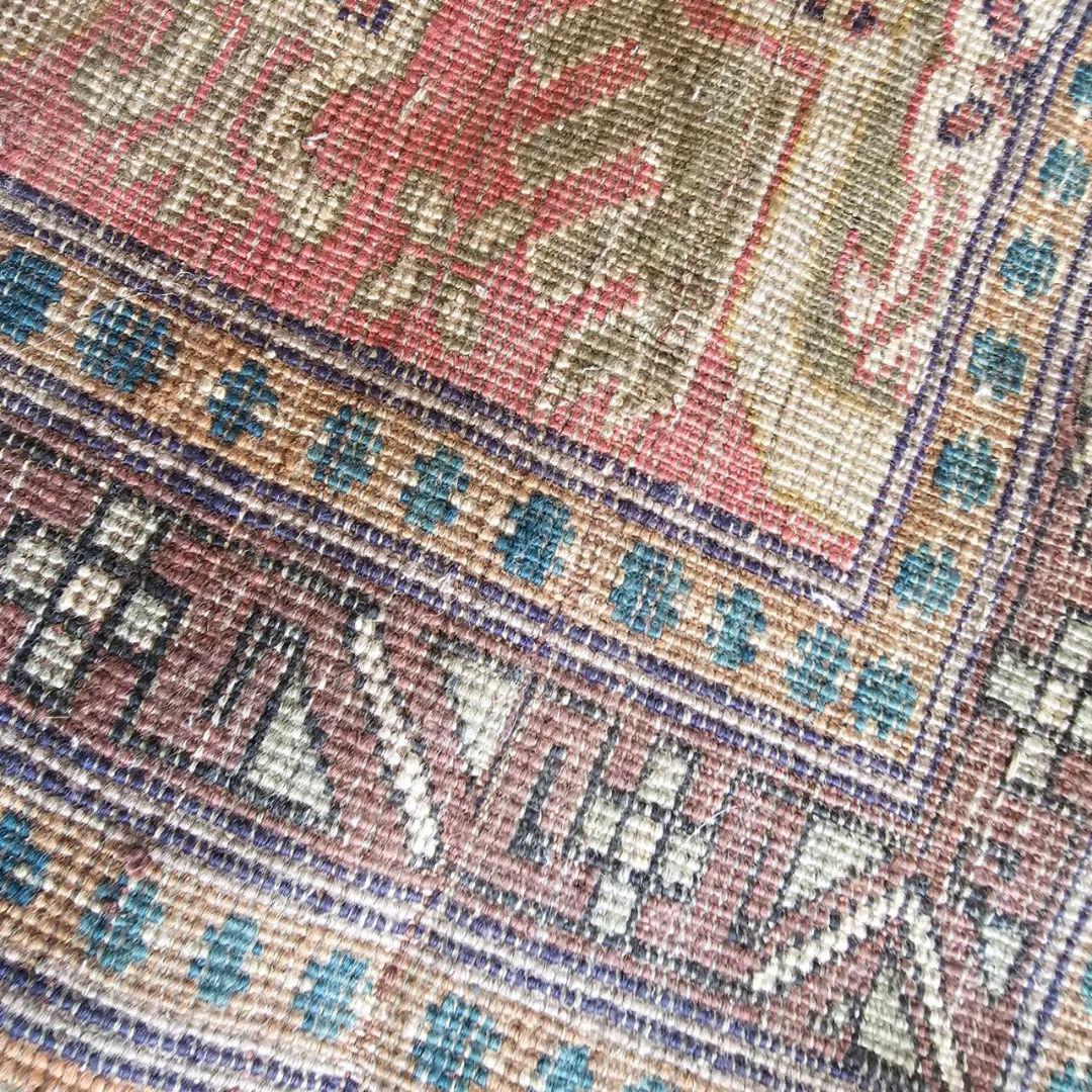 【q108/i9】オールド キリム ？ 敷物 絨毯 トライバルラグ