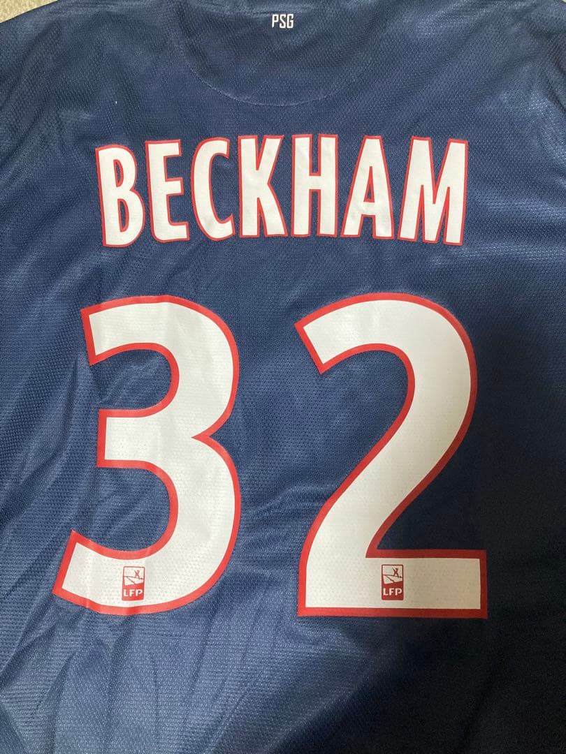 【現役ラスト】ベッカム 12/13 パリサンジェルマン PSG ユニフォーム