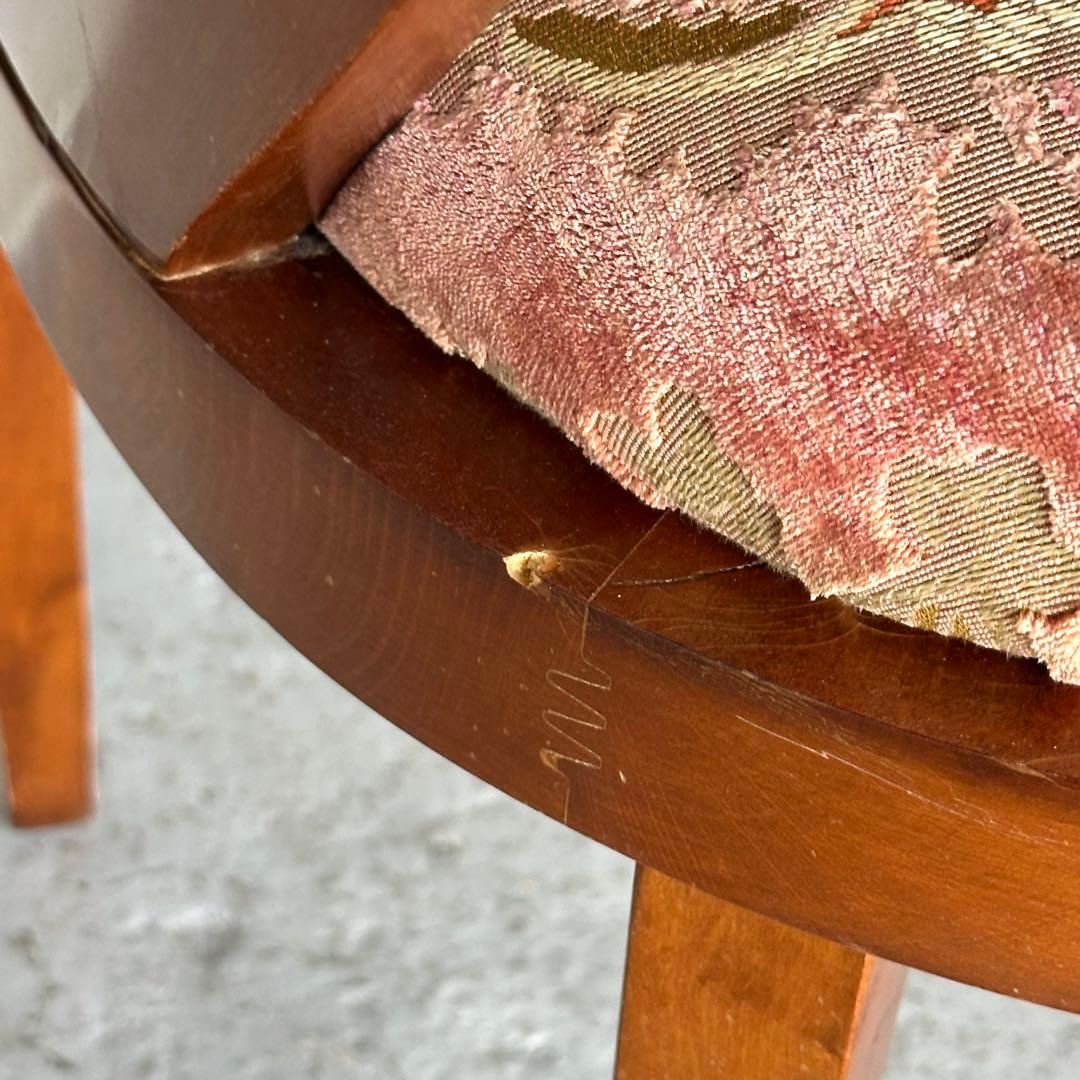 ✦ネオクラシカル様式✦透かし彫り×メダリオン装飾 ダイニングチェア アンティーク