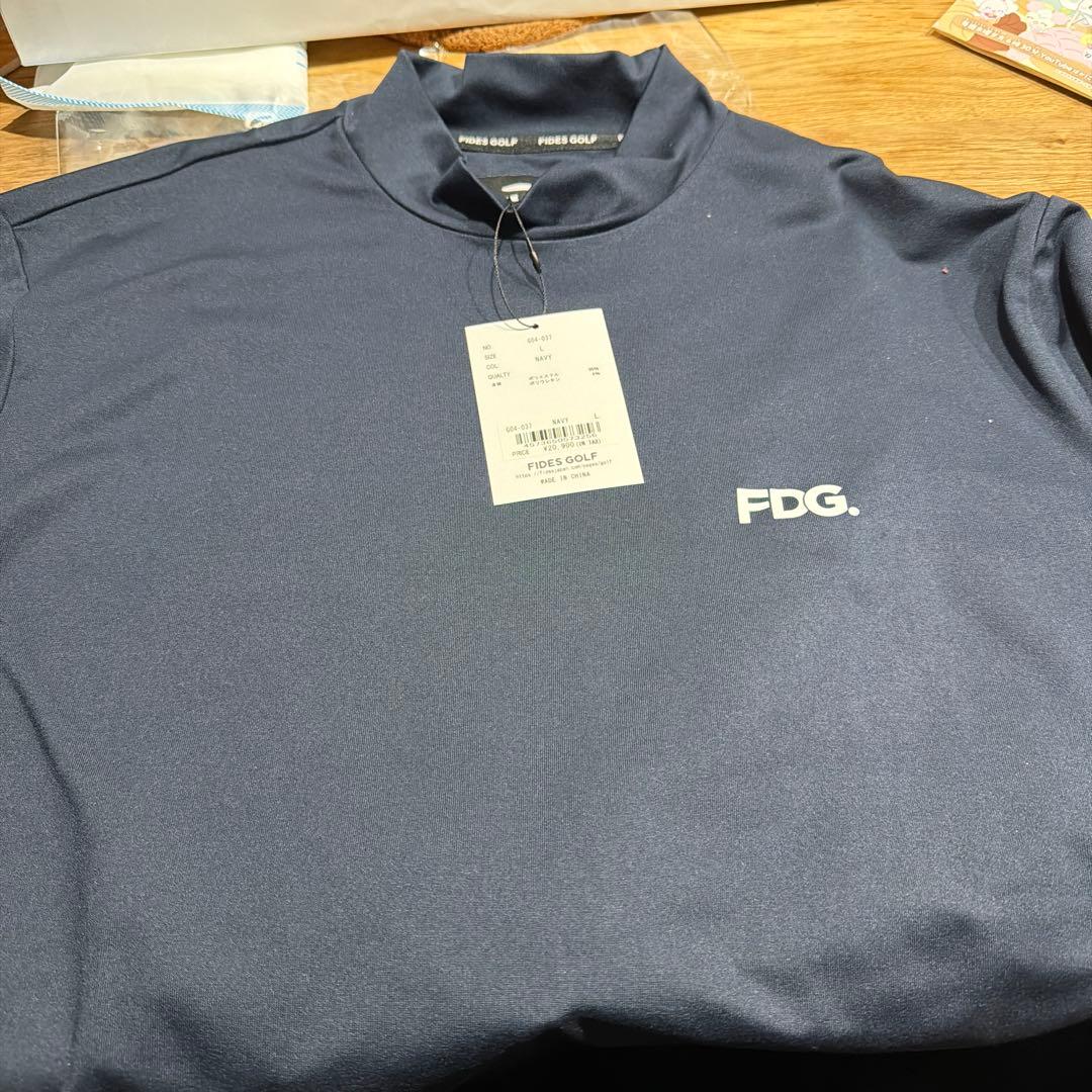 Fides Golf ネイビー Lシャツ